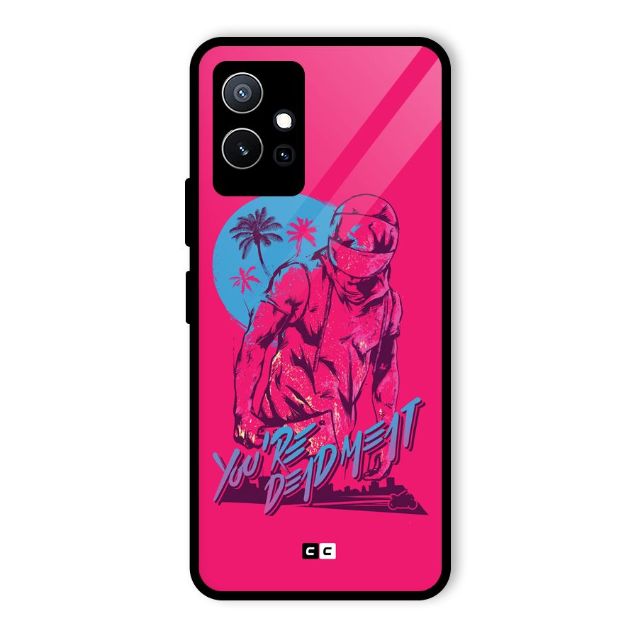Dead Meat Glass Back Case for Vivo T1 5G