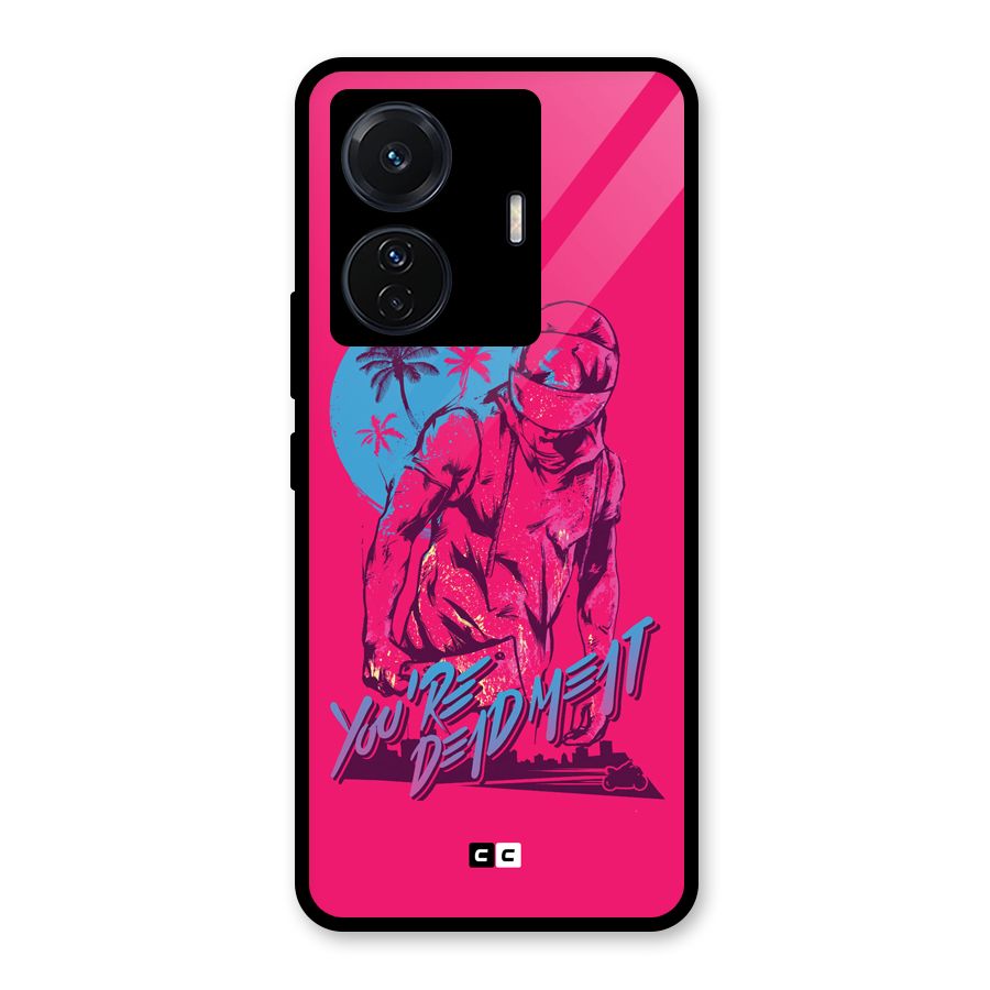 Dead Meat Glass Back Case for Vivo T1 Pro