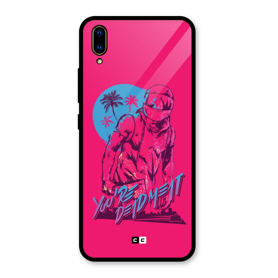 Dead Meat Glass Back Case for Vivo V11 Pro