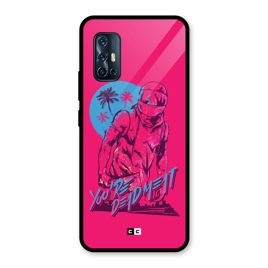 Dead Meat Glass Back Case for Vivo V17