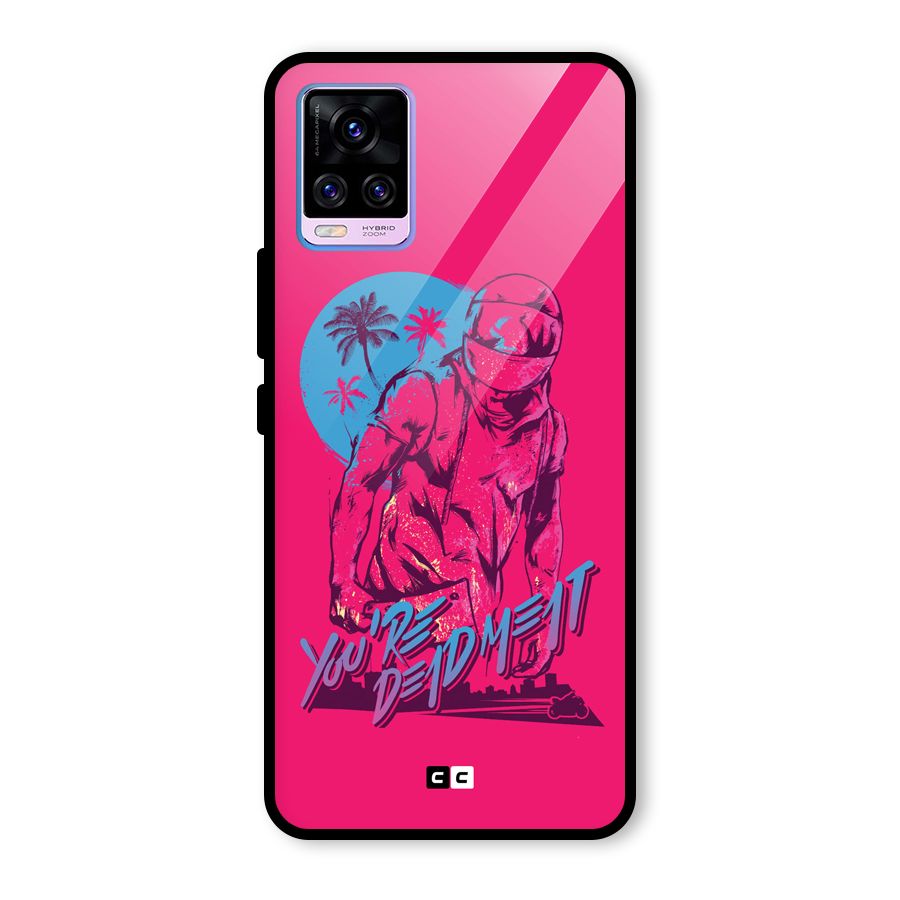 Dead Meat Glass Back Case for Vivo V20 Pro