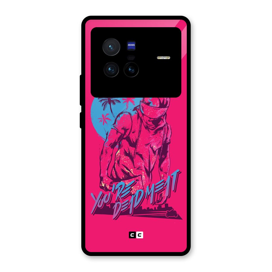 Dead Meat Glass Back Case for Vivo X80