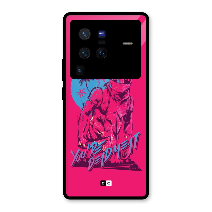 Dead Meat Glass Back Case for Vivo X80 Pro