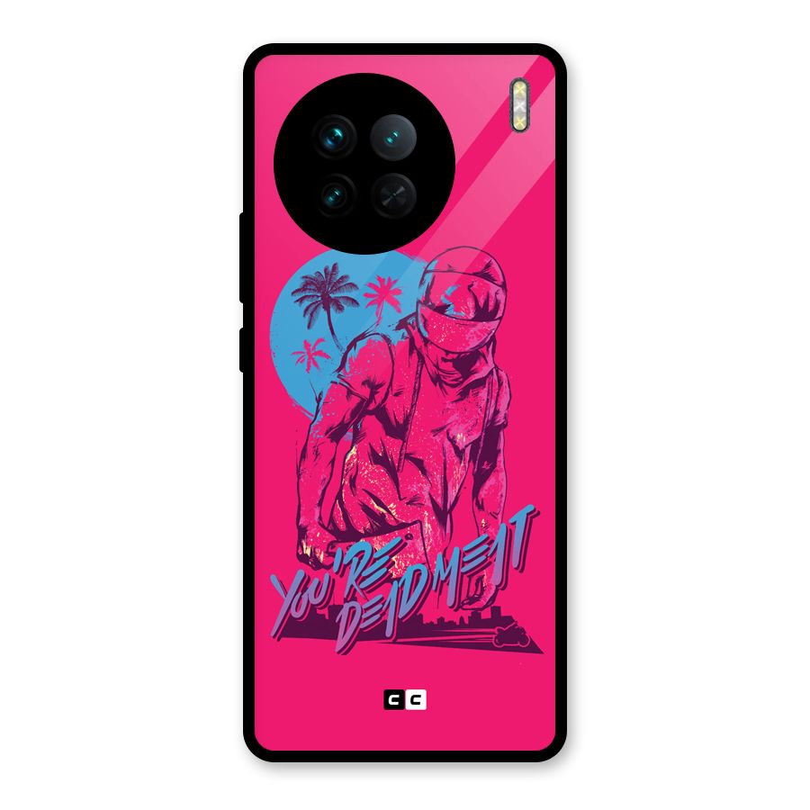 Dead Meat Glass Back Case for Vivo X90