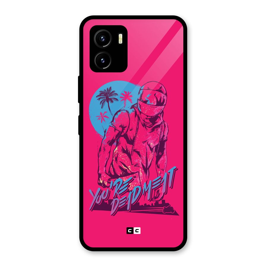 Dead Meat Glass Back Case for Vivo Y15s