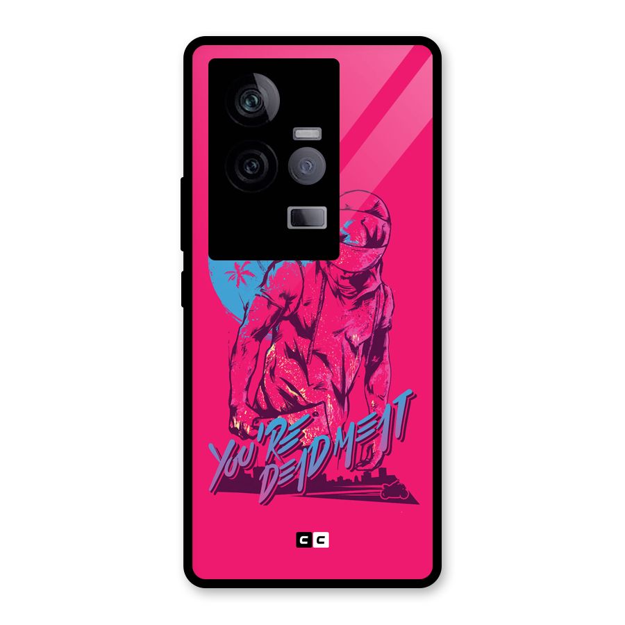 Dead Meat Glass Back Case for Vivo iQOO 11 5G