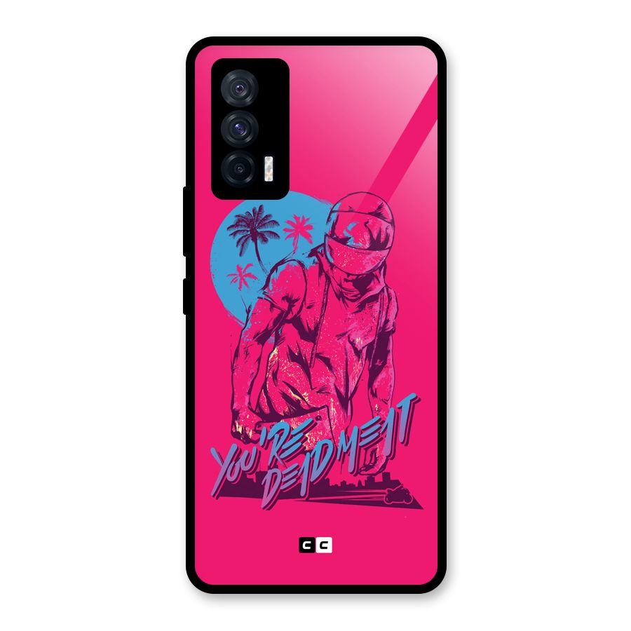 Dead Meat Glass Back Case for Vivo iQOO 7 5G