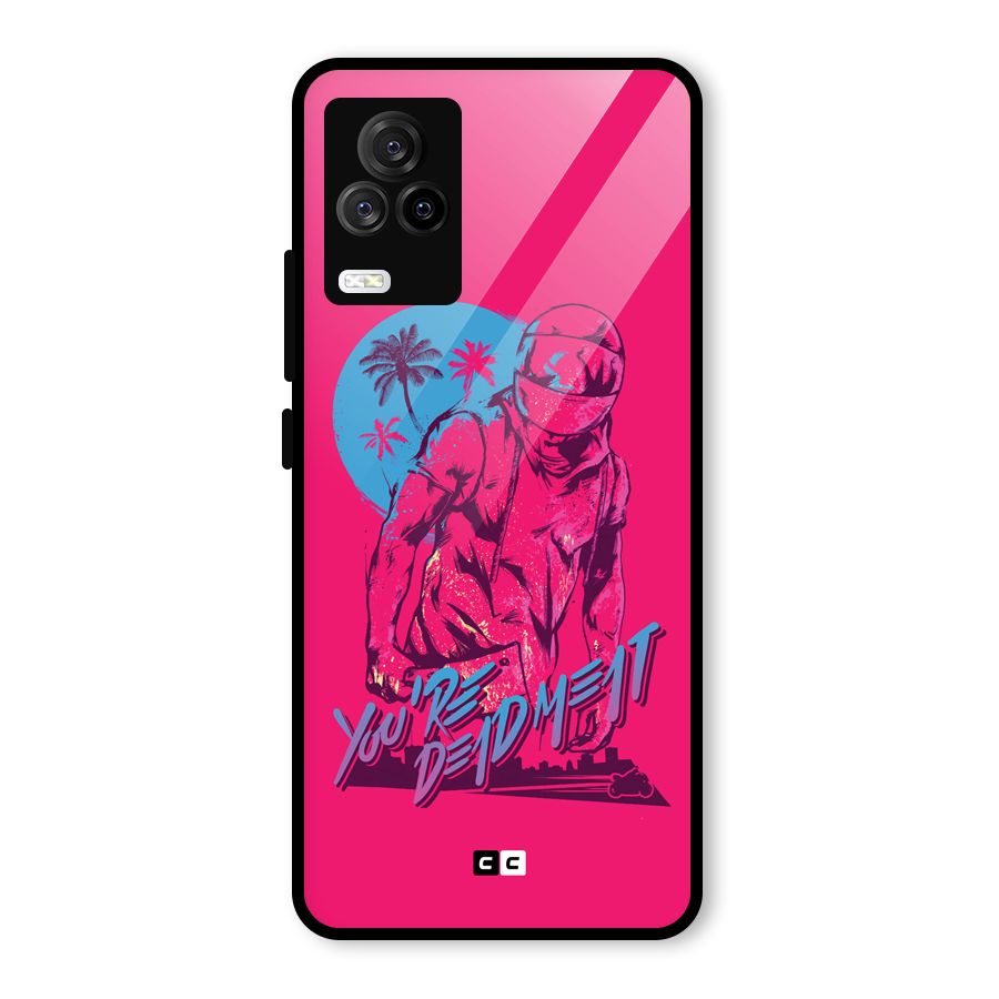 Dead Meat Glass Back Case for Vivo iQOO 7 Legend 5G