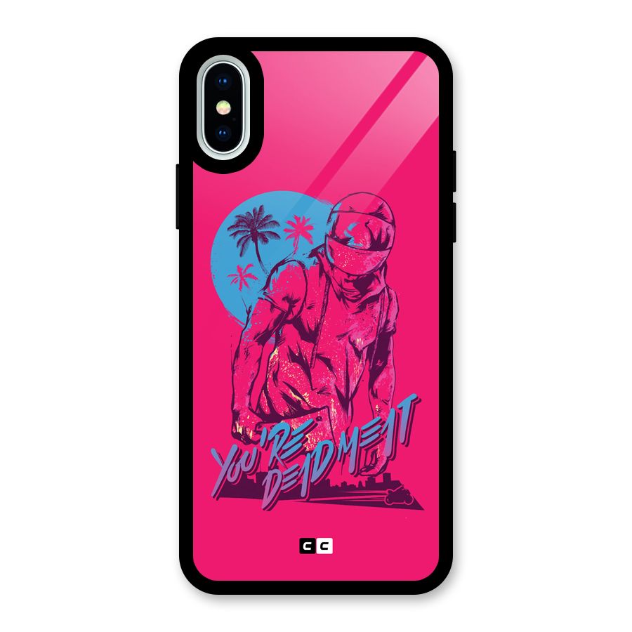 Dead Meat Glass Back Case for iPhone XS