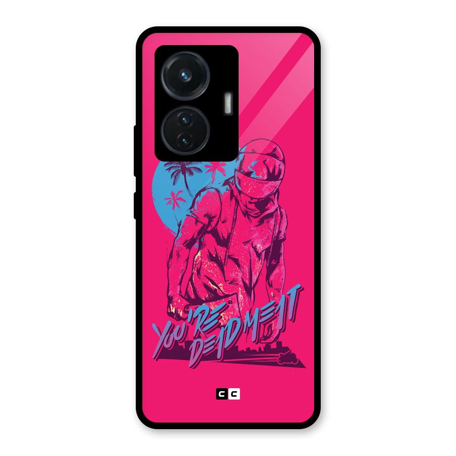 Dead Meat Glass Back Case for iQOO Z6 44W