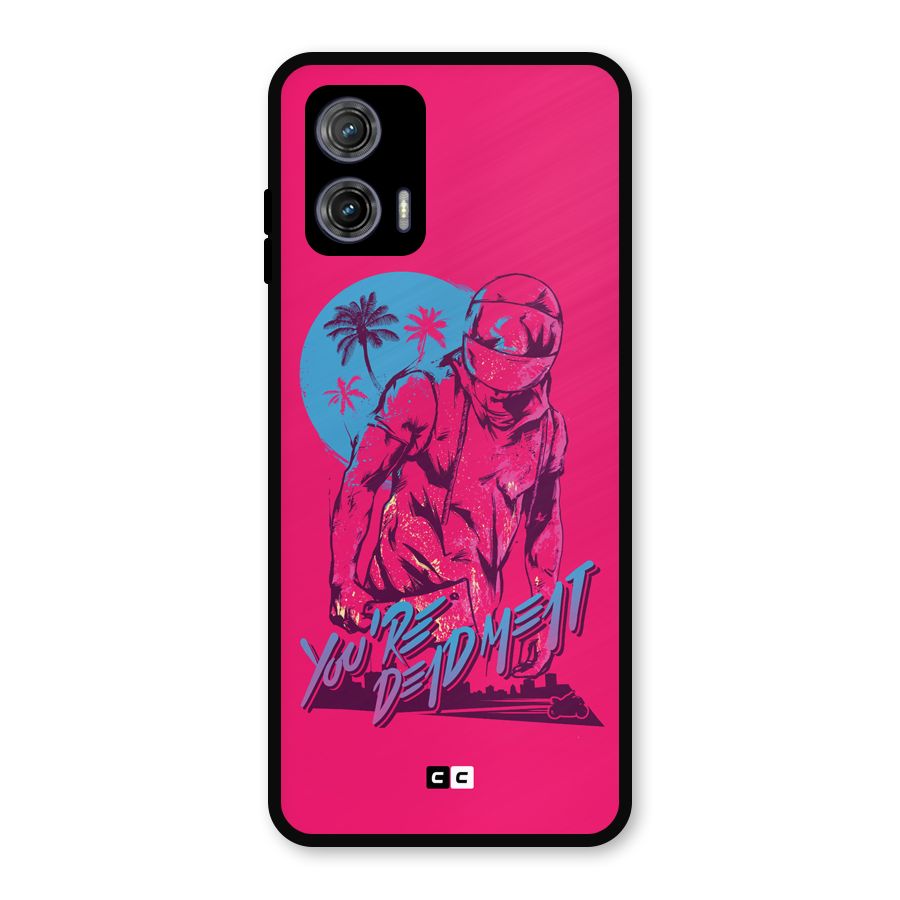 Dead Meat Metal Back Case for Moto G73