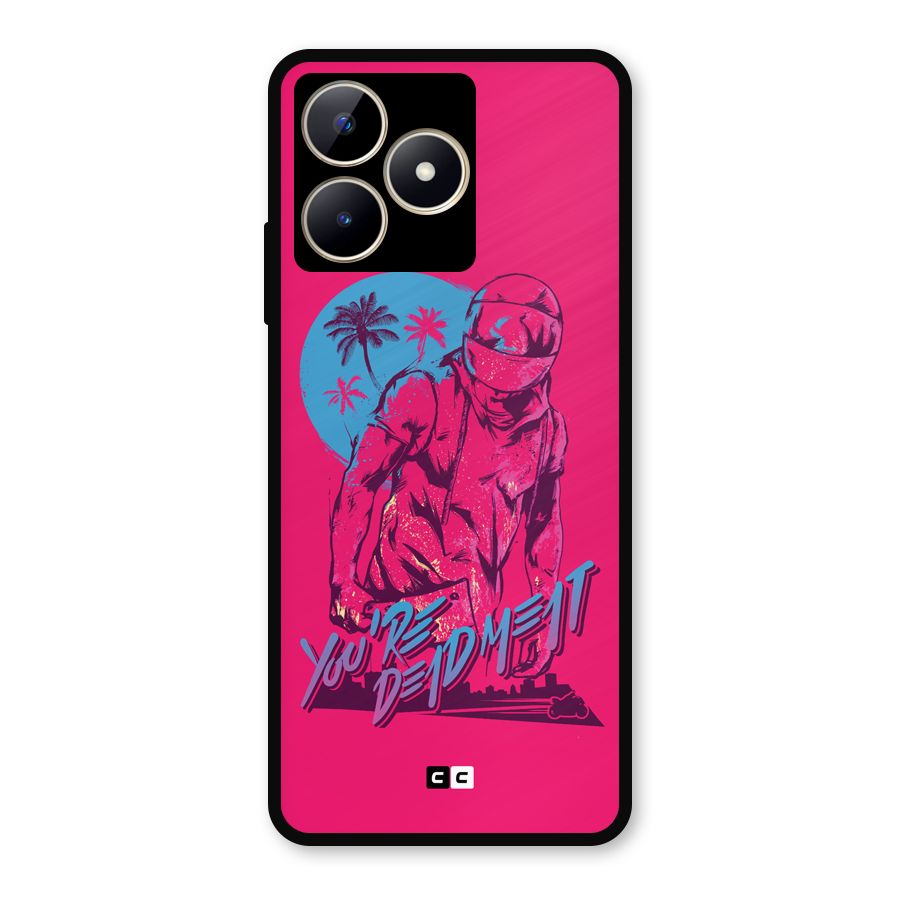 Dead Meat Metal Back Case for Realme C53