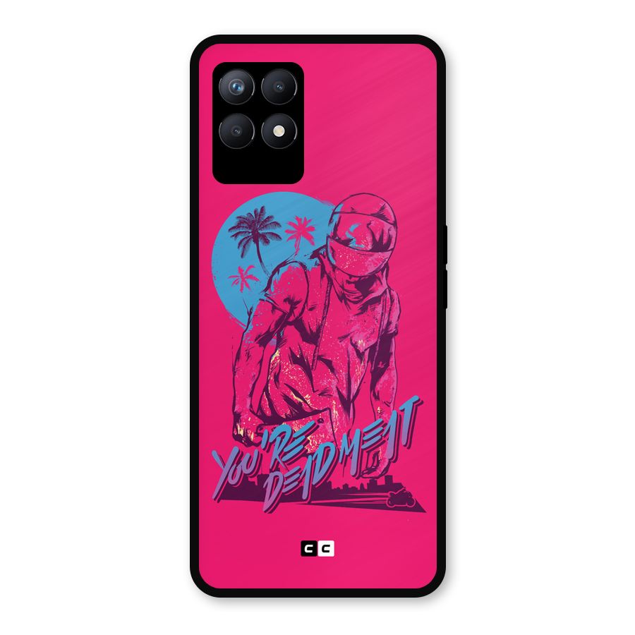 Dead Meat Metal Back Case for Realme Narzo 50