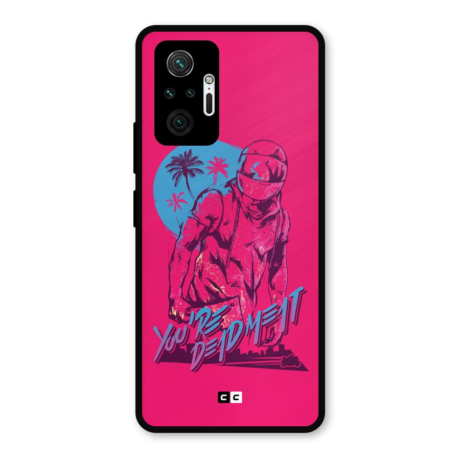 Dead Meat Metal Back Case for Redmi Note 10 Pro Max