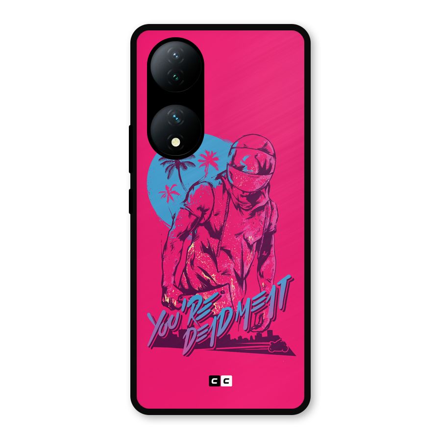 Dead Meat Metal Back Case for Vivo T2