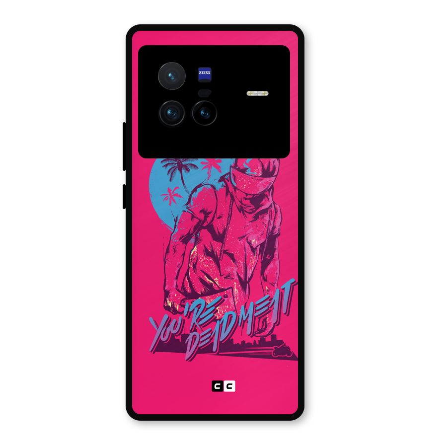 Dead Meat Metal Back Case for Vivo X80