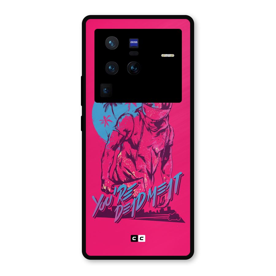 Dead Meat Metal Back Case for Vivo X80 Pro