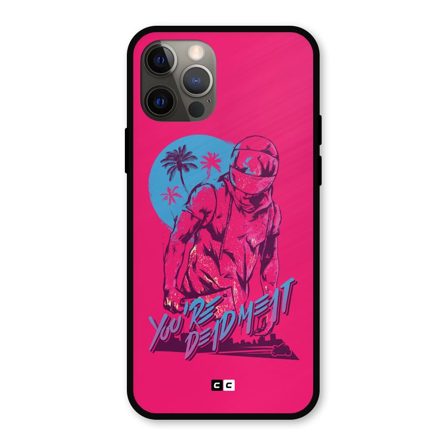 Dead Meat Metal Back Case for iPhone 12 Pro