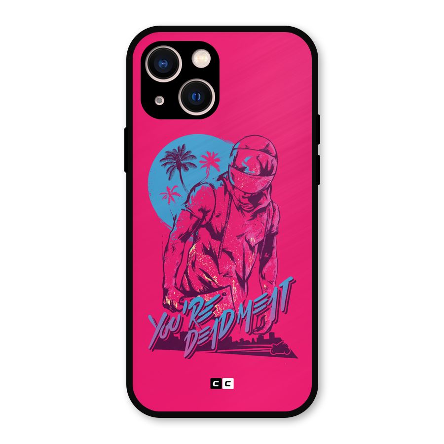 Dead Meat Metal Back Case for iPhone 13