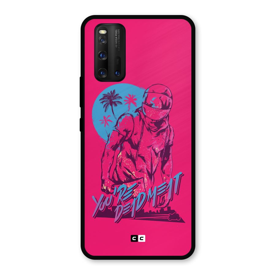 Dead Meat Metal Back Case for iQOO 3