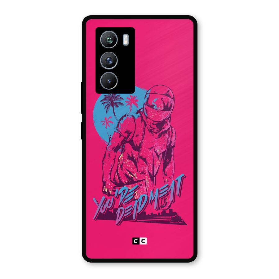 Dead Meat Metal Back Case for iQOO 9 SE