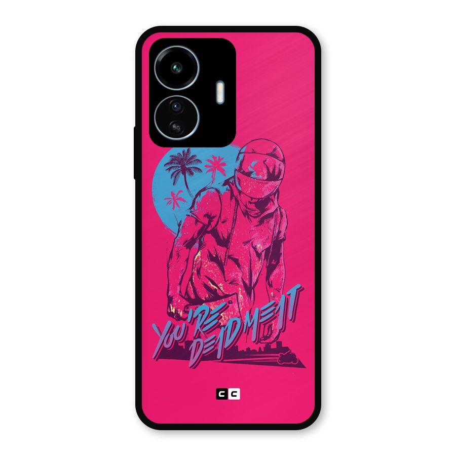 Dead Meat Metal Back Case for vivo iQOO Z6 Lite 5G