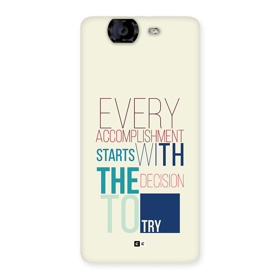 Decision To Try Back Case for Canvas Knight A350