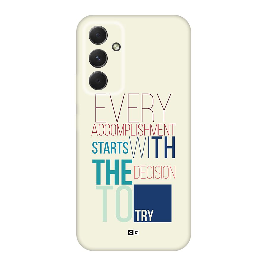 Decision To Try Back Case for Galaxy A54