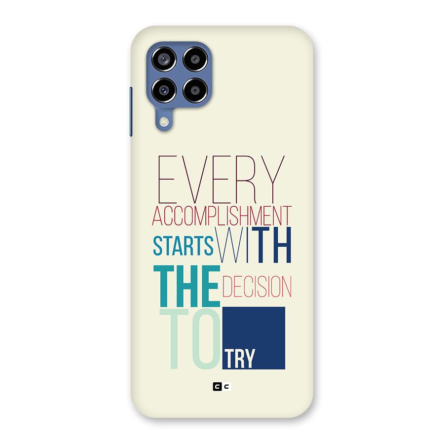 Decision To Try Back Case for Galaxy M53 5G
