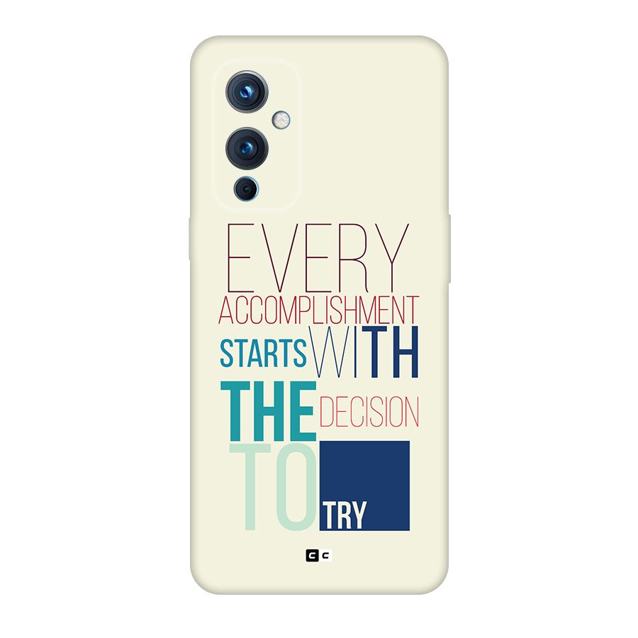 Decision To Try Back Case for OnePlus 9