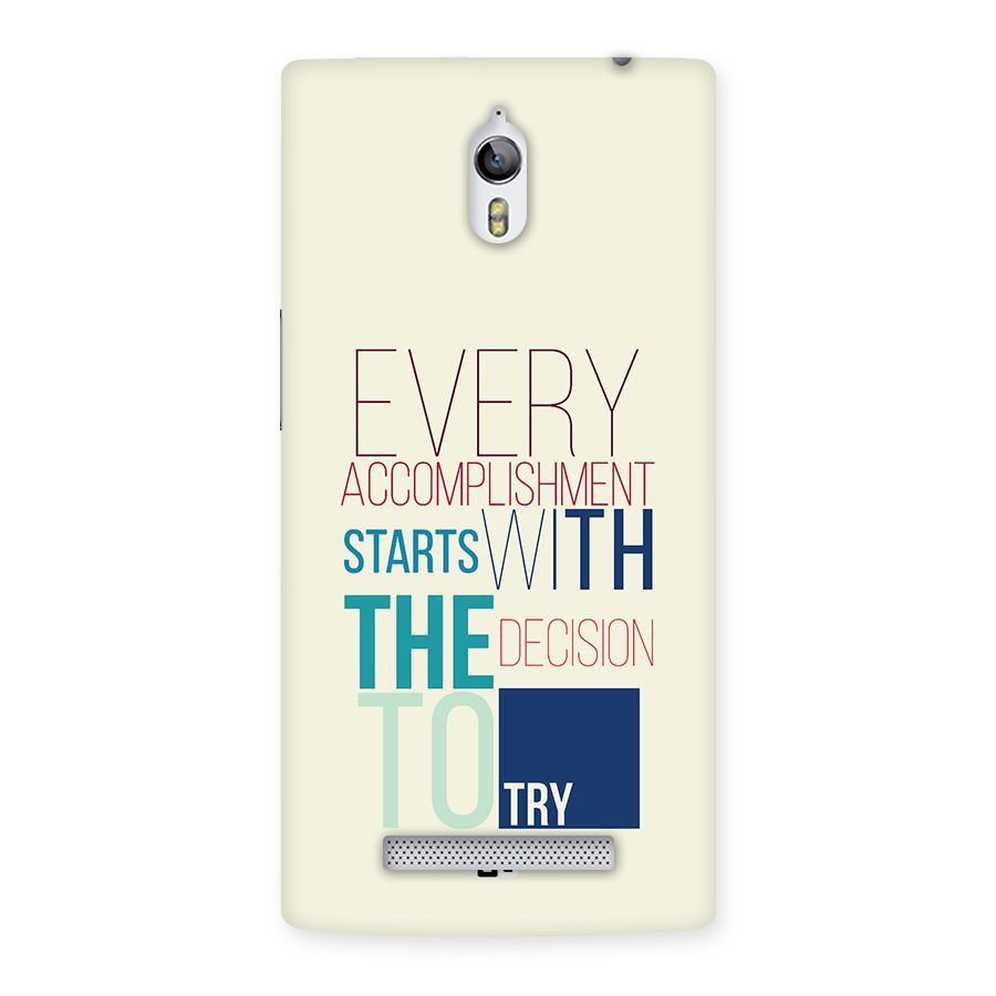 Decision To Try Back Case for Oppo Find 7