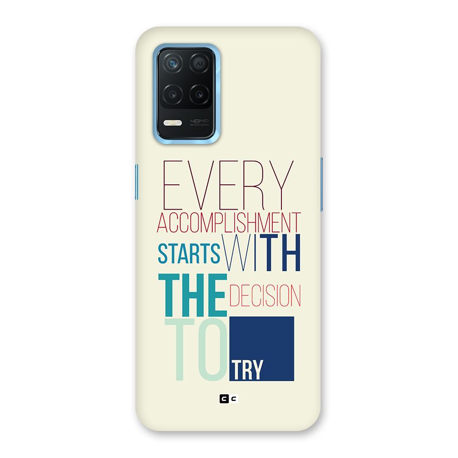 Decision To Try Back Case for Realme 8s 5G