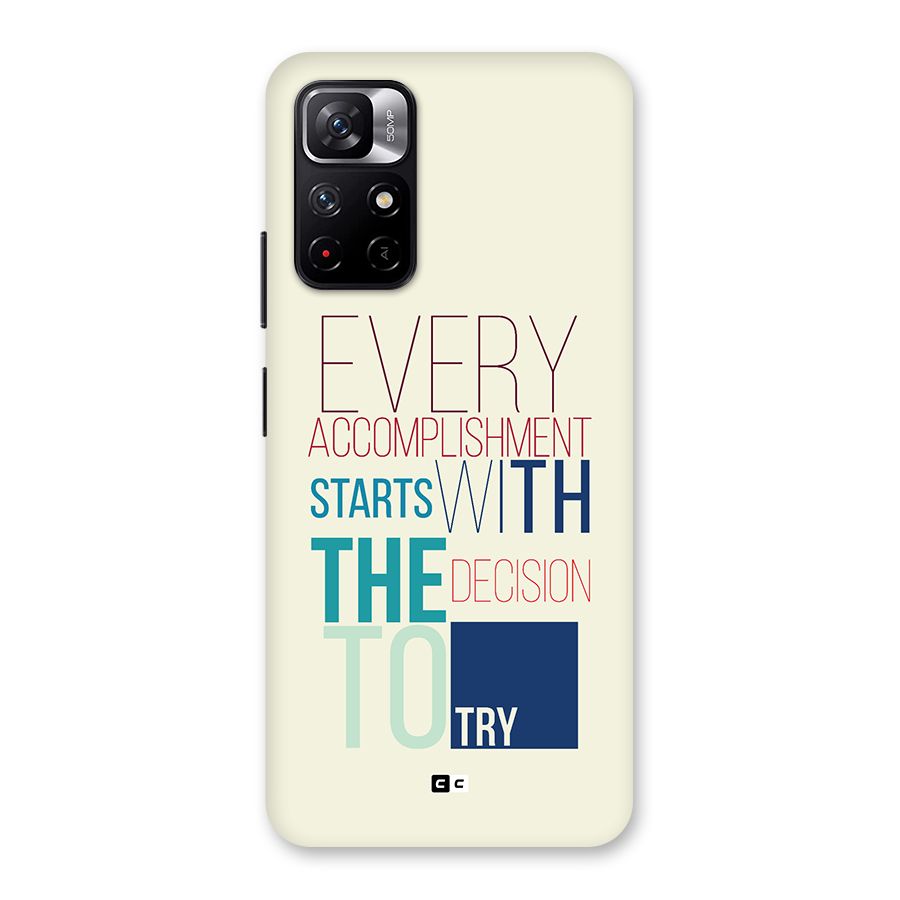 Decision To Try Back Case for Redmi Note 11T 5G