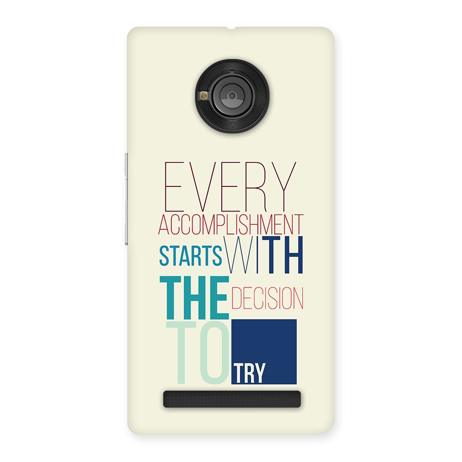 Decision To Try Back Case for Yuphoria