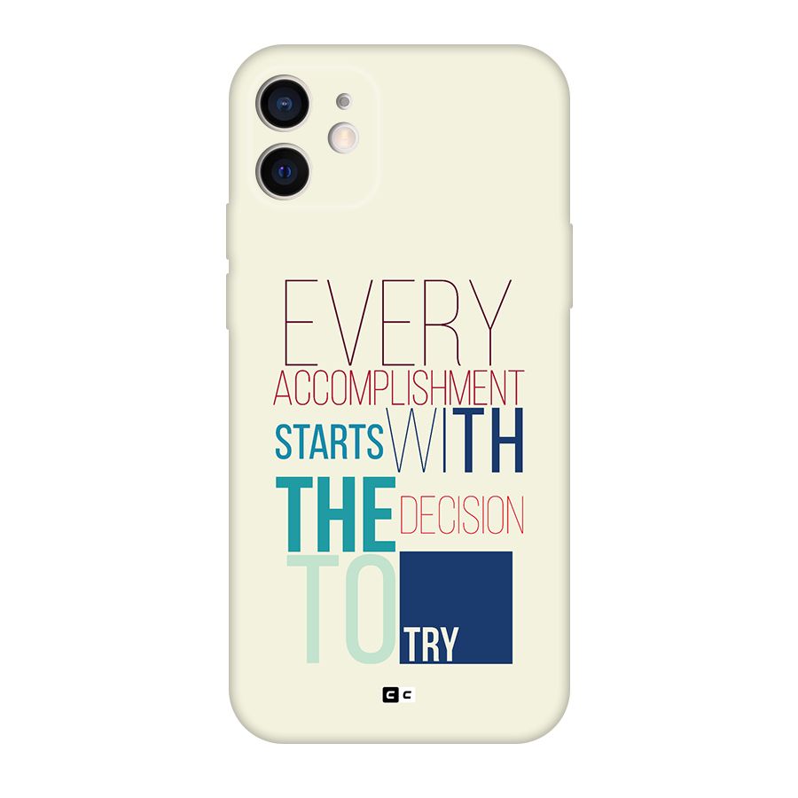 Decision To Try Back Case for iPhone 12