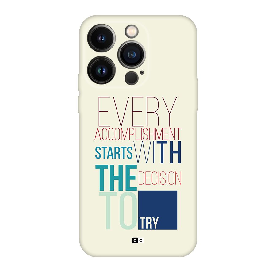 Decision To Try Back Case for iPhone 14 Pro