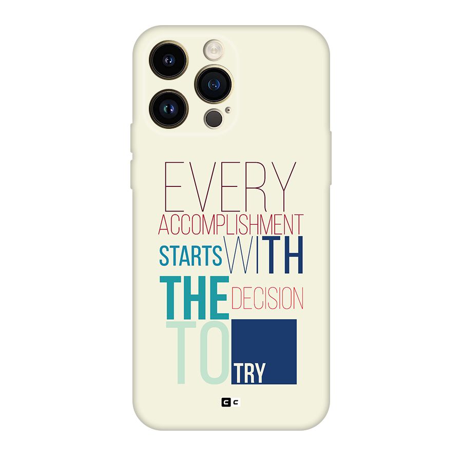 Decision To Try Back Case for iPhone 14 Pro Max