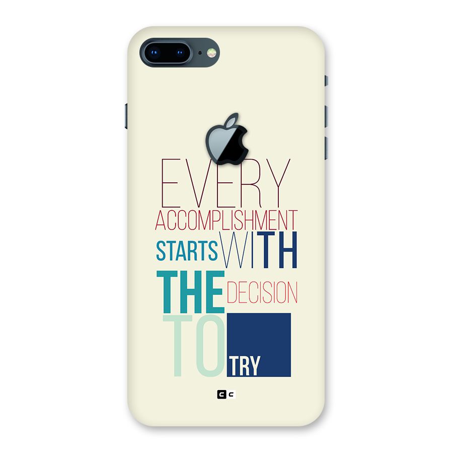 Decision To Try Back Case for iPhone 7 Plus Apple Cut