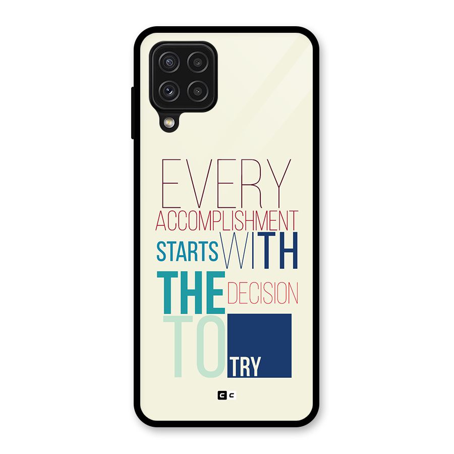 Decision To Try Glass Back Case for Galaxy A22 4G