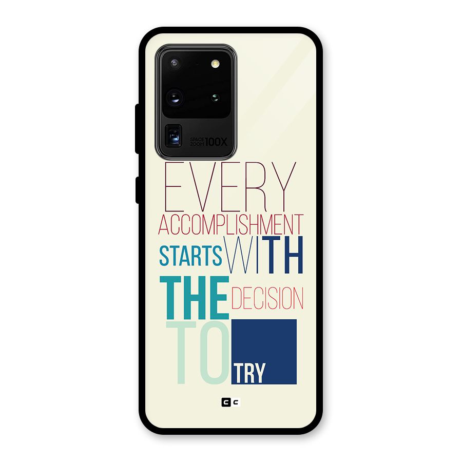 Decision To Try Glass Back Case for Galaxy S20 Ultra