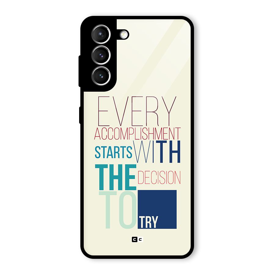 Decision To Try Glass Back Case for Galaxy S21 5G