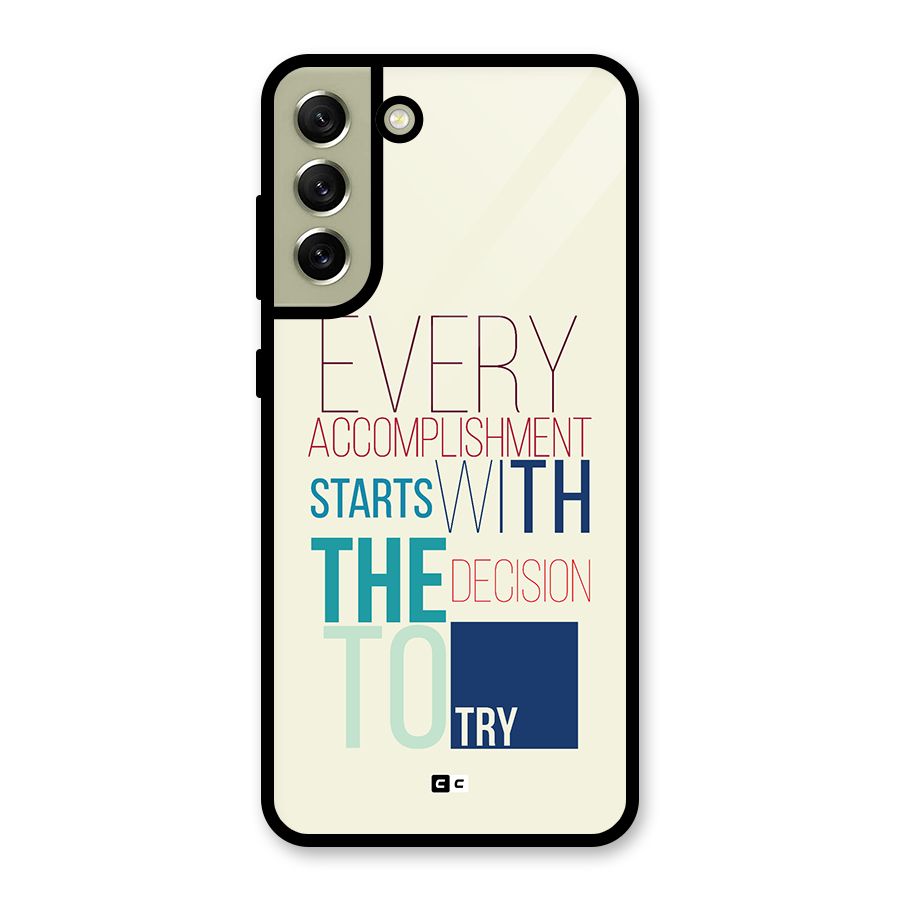 Decision To Try Glass Back Case for Galaxy S21 FE 5G
