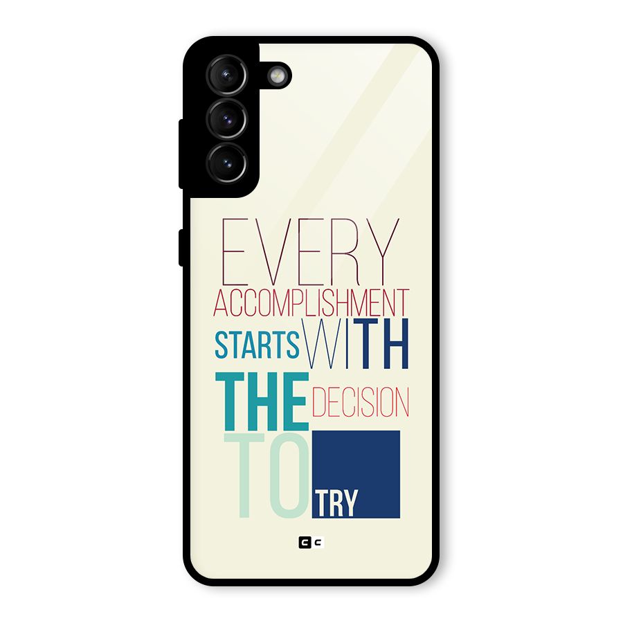 Decision To Try Glass Back Case for Galaxy S21 Plus