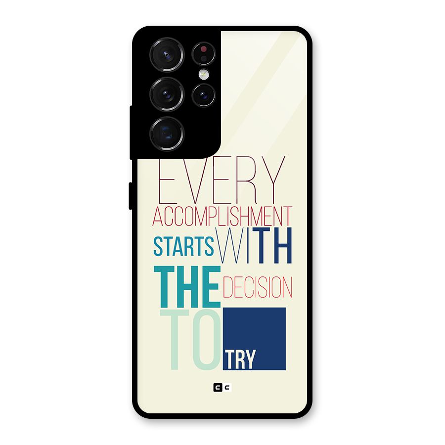 Decision To Try Glass Back Case for Galaxy S21 Ultra 5G