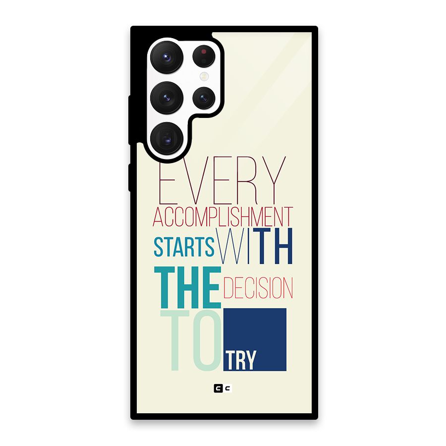 Decision To Try Glass Back Case for Galaxy S22 Ultra 5G