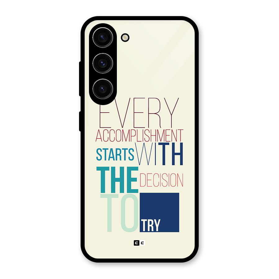 Decision To Try Glass Back Case for Galaxy S23