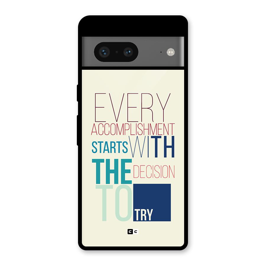 Decision To Try Glass Back Case for Google Pixel 7