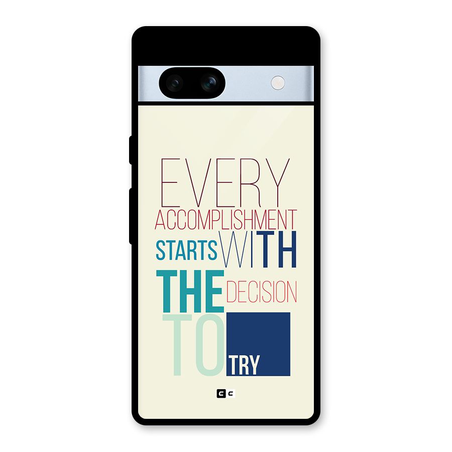 Decision To Try Glass Back Case for Google Pixel 7a