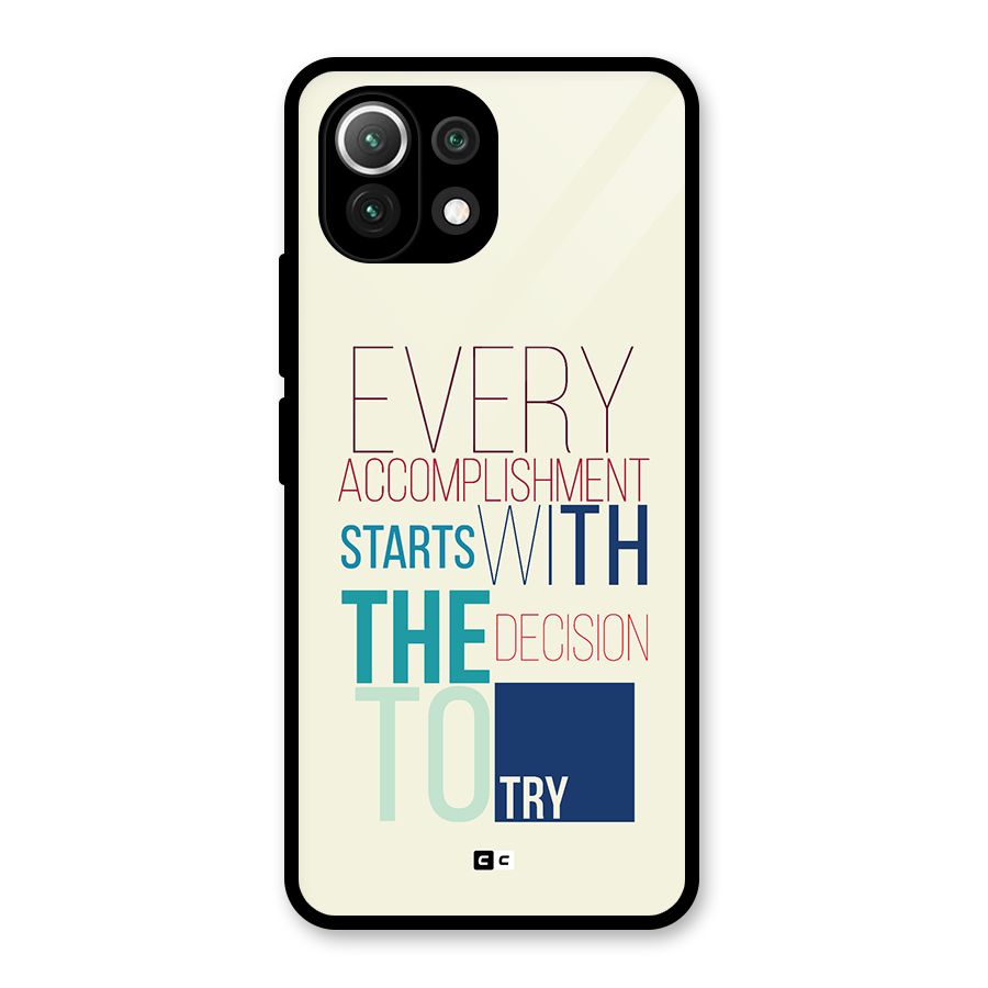 Decision To Try Glass Back Case for Mi 11 Lite NE 5G