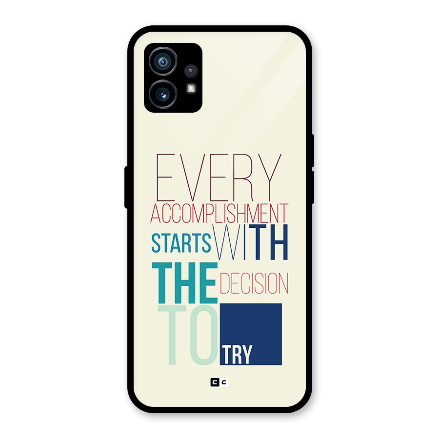 Decision To Try Glass Back Case for Nothing Phone 1